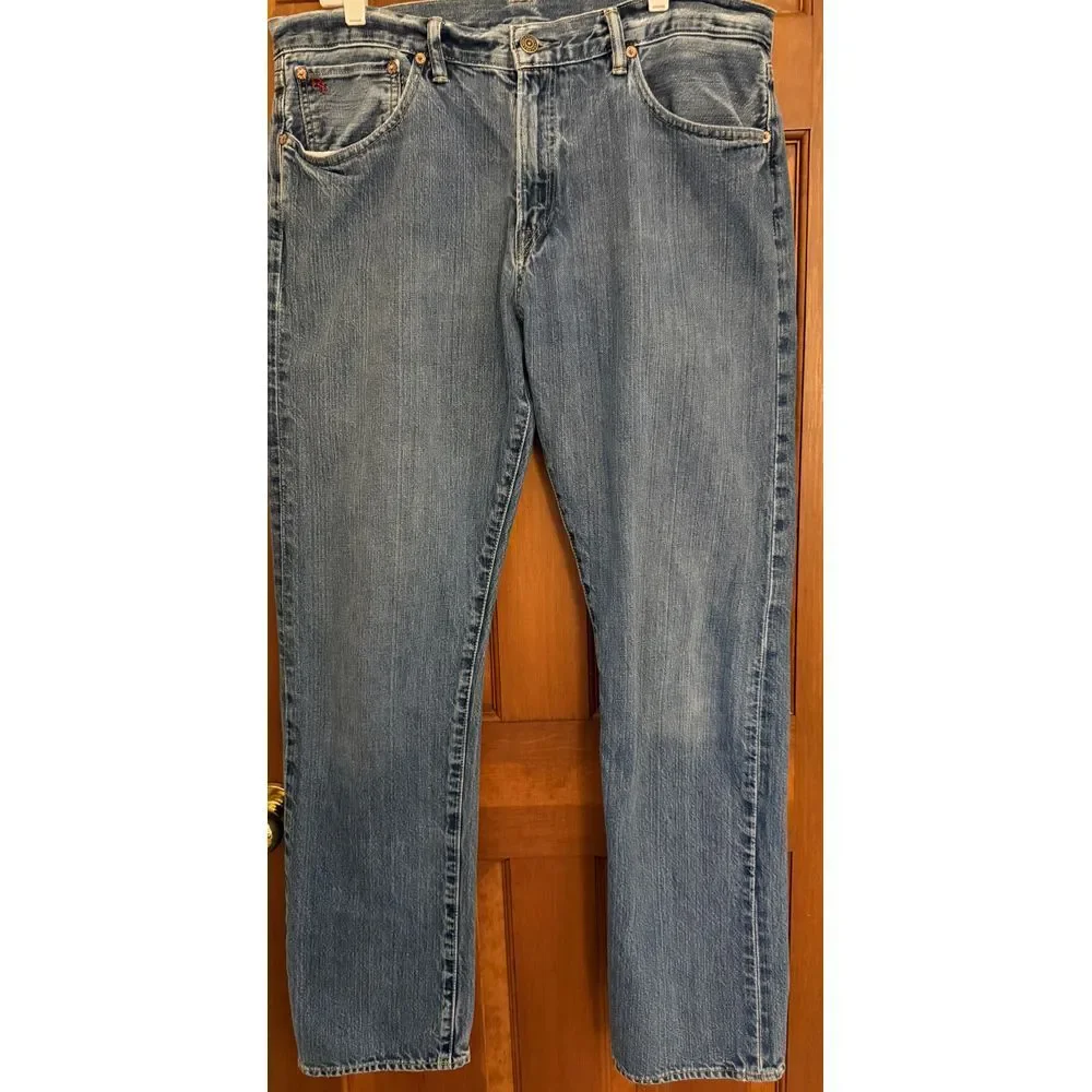 Polo Ralph Lauren Jeans Mens 36x33*‎ Classic Relaxed Fit 867 Straight Leg Denim